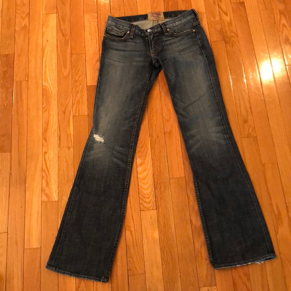 Guess premium denim flair jeans